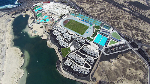 La santa Vista Aérea