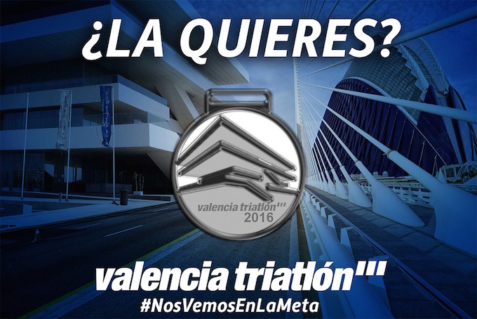 Medalla Valencia Triatlon