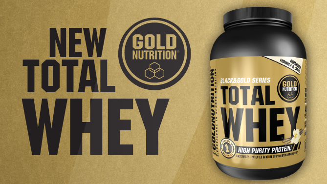 Nueva proteína Total Whey de Gold Nutrition