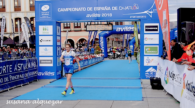 Camila Alonso vence la Copa de Europa de Triatlon Melilla