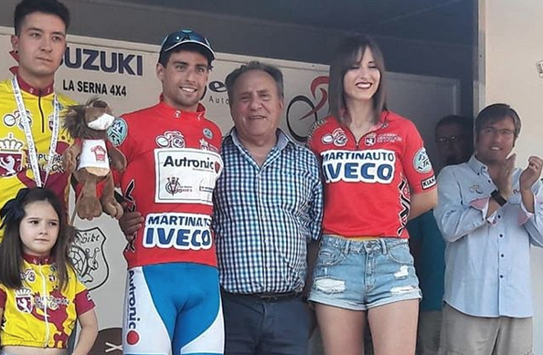 Kevin Tarek, la sensación en la Vuelta Ciclista a León
