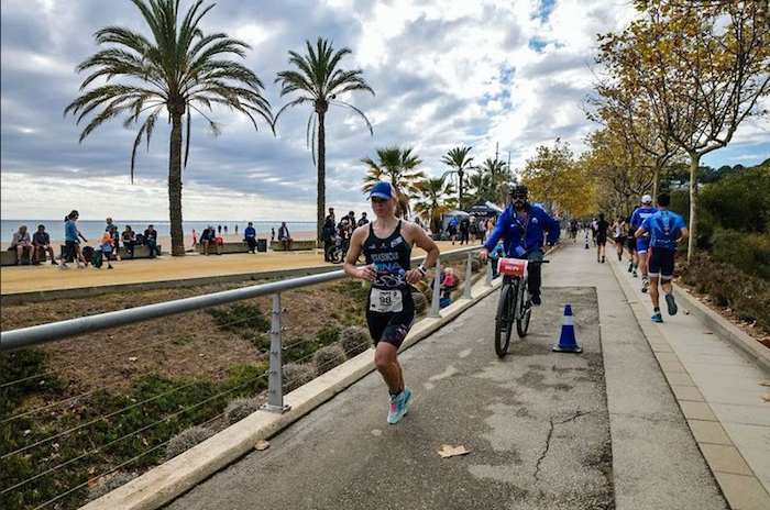 Hanna Makisinava segunda IRONMAN Barcelona - Foto IM BCN org