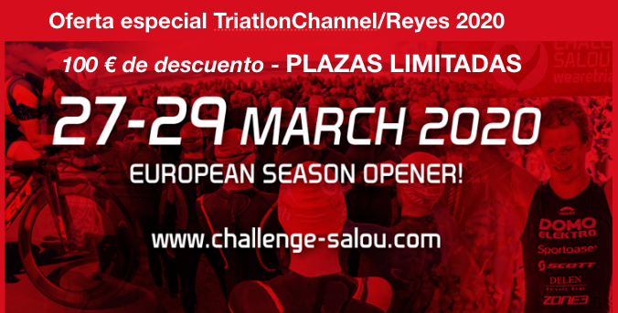 Oferta especial Triatlon Channel/Reyes 2020 para el Challenge Salou