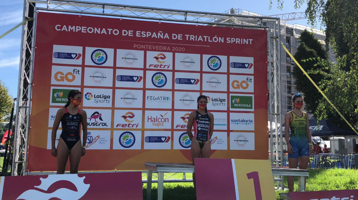 Victoria del triatlón español este fin de semana 5 Miguel Guzmán y Helena Moragas campeones de España Cadetes ...