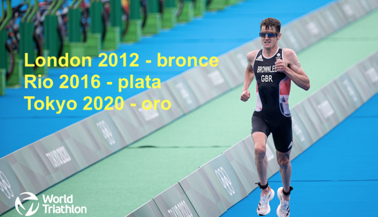 Jon Brownlee, el triatleta con más medallas olímpicas de la historia