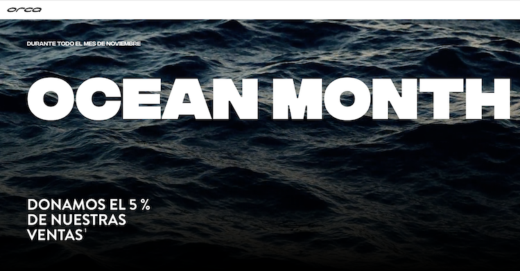 Orca lanza la campaña #Oceanmonth
