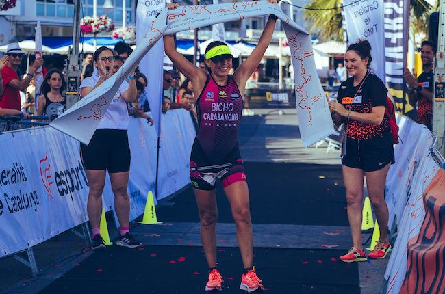 Leticia Menéndez, ganar un Ironman a los 48