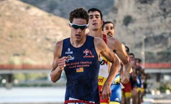 Suerte para Nil Riudavets en su reencuentro con el Triatlon