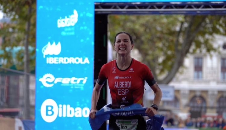 Helene Alberdi cuarta en IRONMAN 70.3 Cascais