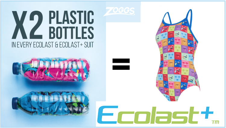 Nuevos bañadores eco reciclados con Ecolast+™ de Zoggs