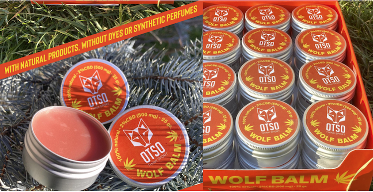 Nueva crema anti inflamatoria de OTSO, Wolf Balm