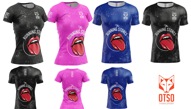 Camisetas Running Stones de OTSO